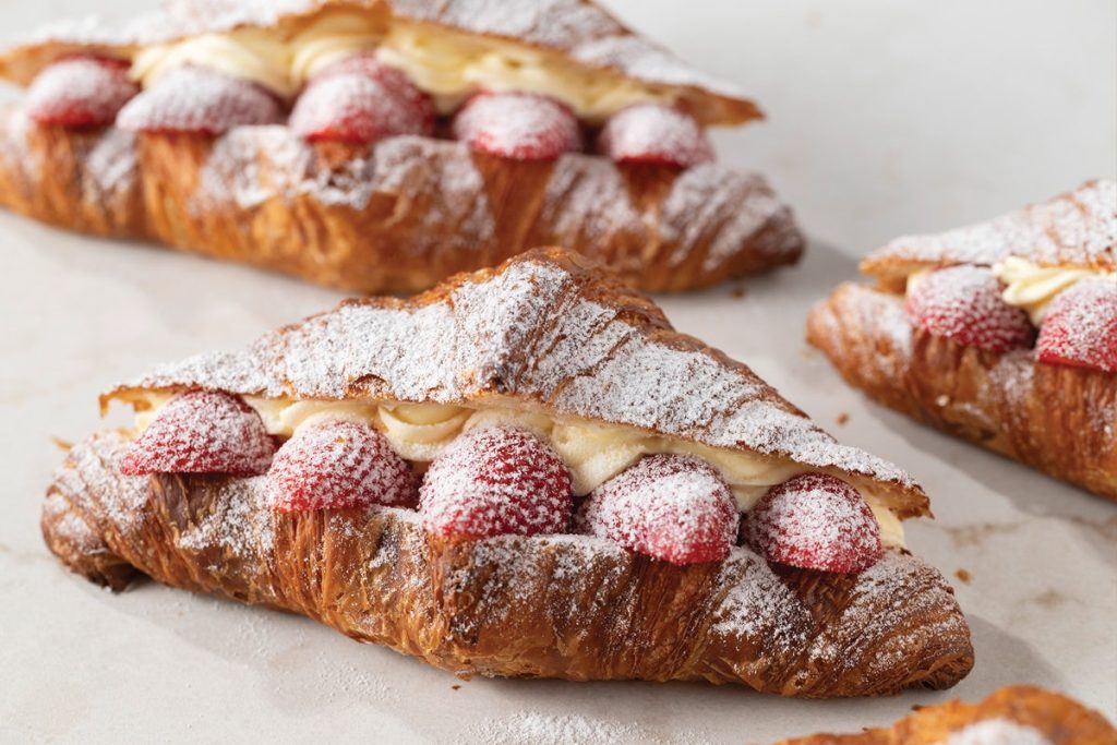 Strawberry Croissants