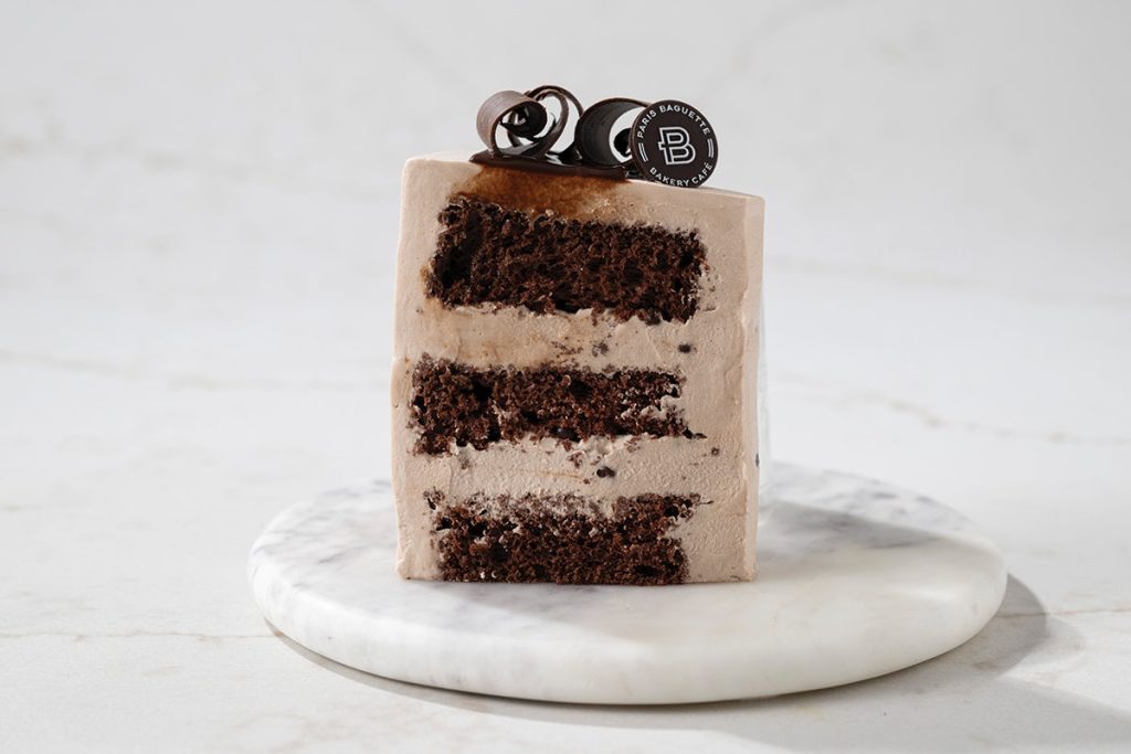 Slice of Chocoholic Chiffon Cake