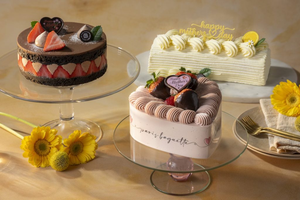 Mothers Day Cakes from Paris Baguette