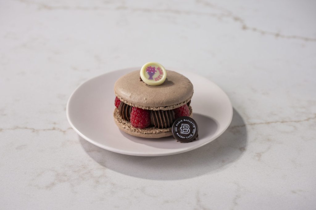 Chocolate Raspberry Macaron