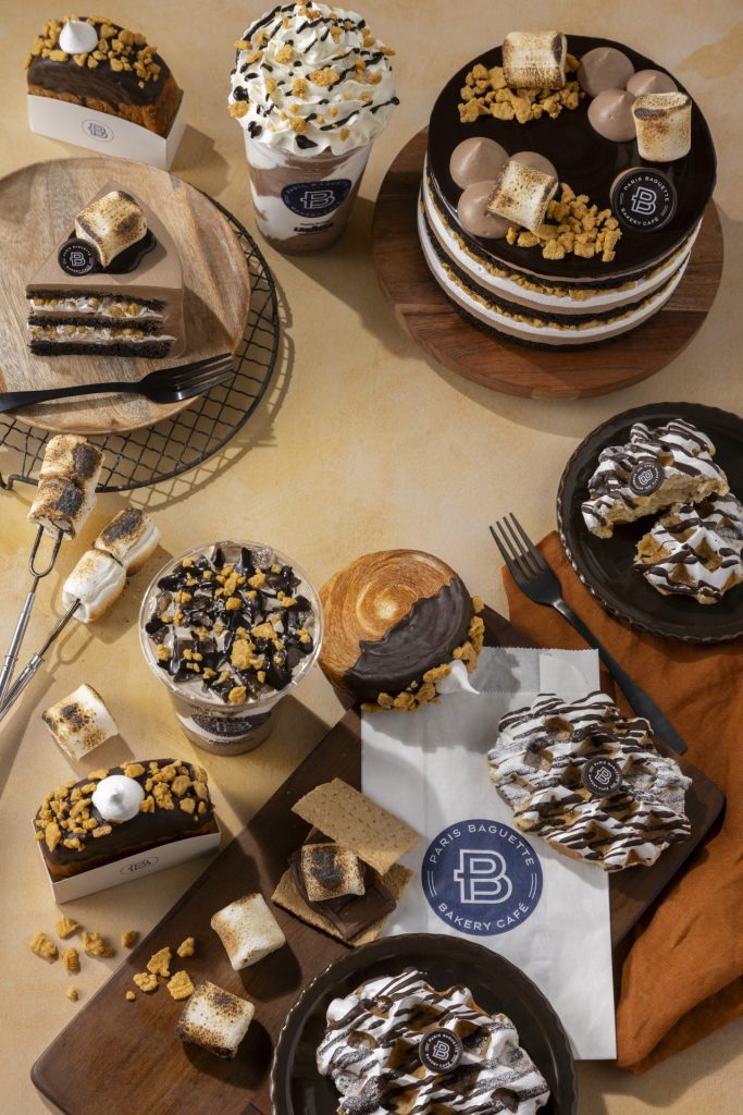 Paris Baguette S'mores Menu Items