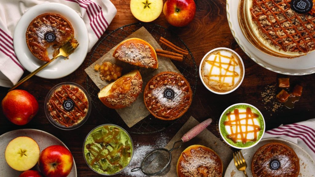 Paris Baguette Caramel Apple Lineup for Fall