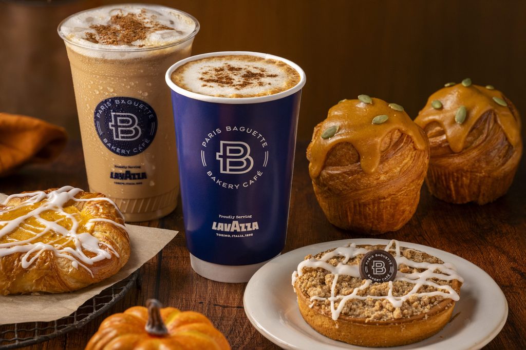 Paris Baguette Fall Pumpkin Treats and Beverages